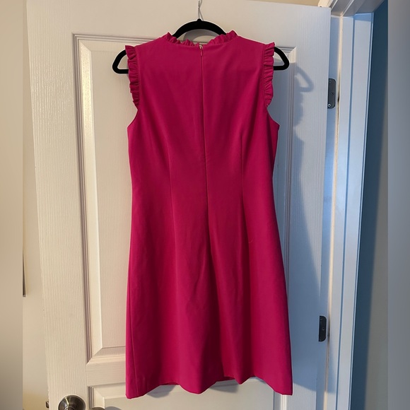 J. Crew Pink Ruffle Dress - Picture 2 of 6